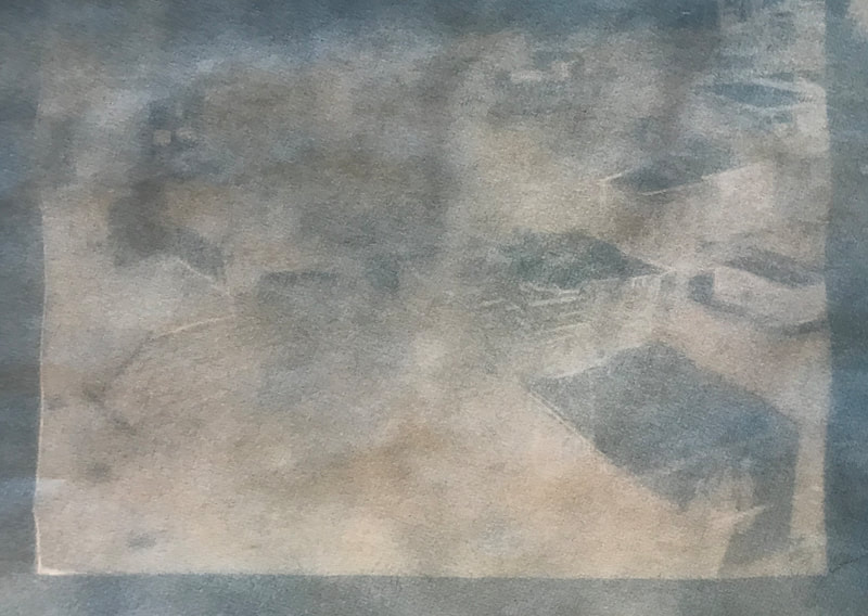 “City, disappearing”, 2020

Cyanotype and chalk

5”H x 7”W 
